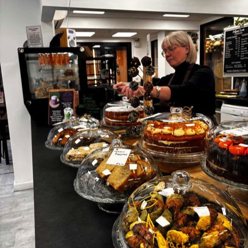 Amazing cakes at artisan bean