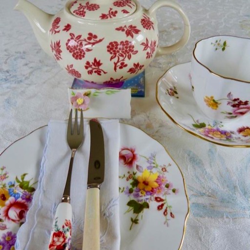 Beautiful tea at Rachael's Secret Tea Room