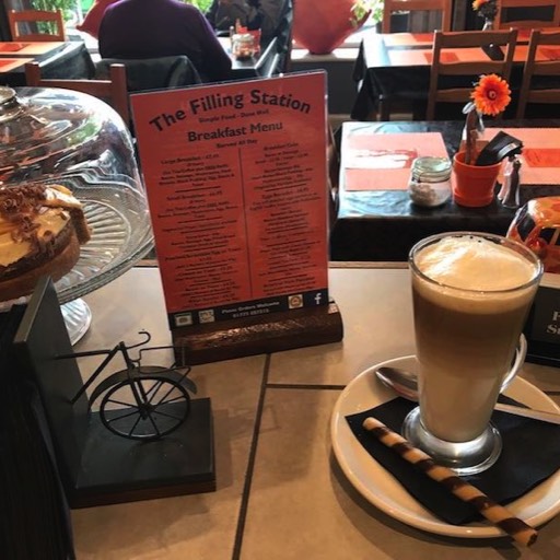 The Filling Station menu