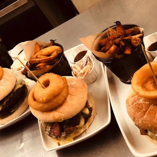Burgers at the Railway Belper